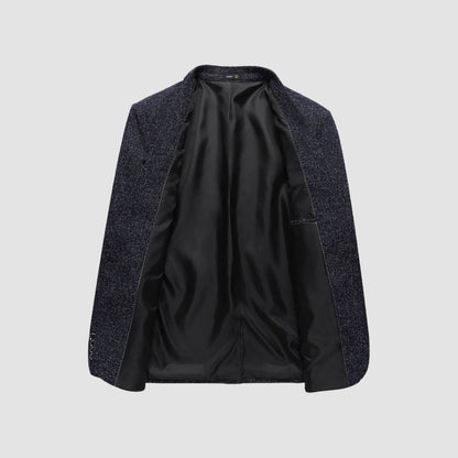 Old Money Italian Style Slim Fit Single-Breasted Suit Jacket